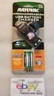 012800509959 Rayovac Rechargeable Usb Battery Charger Free Aa Batteries