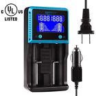 1012035 Universal Battery Charger Fast Smart Lcd Display For 697691172545