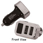 14225 Eklipes Duo Usb Smart Charger With Vehicle Battery Voltage Display