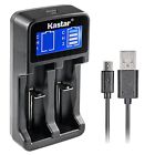18650-lcd-lghg2 Kastar Intelligent Lcd Usb Charger For Lg 636790632055