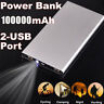 190093180861 Unbranded Power Bank Led Usb External Backup Battery
