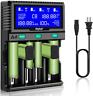313027684628 Lcd Display Battery Charger Slot For Aa Aaa