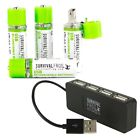4330196250 Survival Frog Easypower Usb Aa Rechargeable Batteries Pack 813685029675