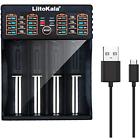 4339834637 Liitokala Usb Battery Chargers Speedy Charging Smart Support 709886135423