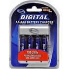 47q3roo Sakar Digital Concepts Overnight Charger With Aa Nimh Batteries