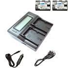 4894660352793 Unbranded Batteries Us Lcd Dual Charger For Canon