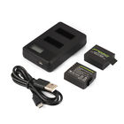 Sj4000 4894663126209 Unbranded Battery Dual Slot Charger Data Cable For