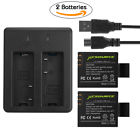 Sj4000 4894663170370 Unbranded Battery Dual Slot Charger Usb Cable For