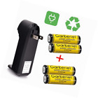 14500 603981856194 Garberiel Battery And Charger Lithium Rechargeable Batte