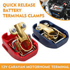 607111036180 Unbranded Quick Release Battery Terminals Clamps Car Caravan