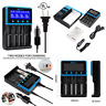 745556976705 Battery Charger Smart Universal Lcd Display For Rechargeable