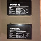 2-werker 840821045091 Werker Rechargeable Battery Volt Agm New