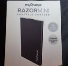 847843000404 Mycharge Razor Mini Portable Power Bank Black