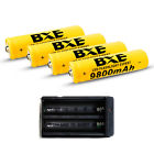 9800mah Bxe 4pcs 18650 Battery