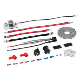 Apdbk001 A-premium Utv Dual Battery Isolator Connect And Monitor Kit Compatible With Hon