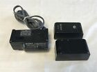 Ac-v25a Sony Ac Adapter Battery Charger Handycam With Batteries