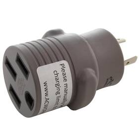 L6-20 Ac Works 819145023771 Electric Vehicle Charging Adapter For Tesla Use 20 Amp 250-volt
