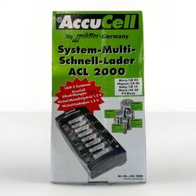 Acl-2000 Accucell New Vintage Acl 2000 Multi-system Battery Charger Nicd/nimh Germany