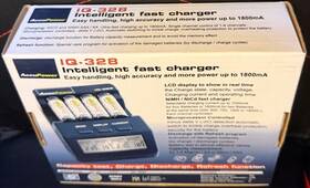 Iq-328 Accupower 120004642646 Aa And Aaa Smart Lcd Battery Charger / Tester Analyser New In Box Nib