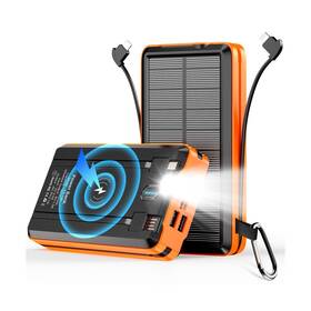 Ps-158 Aeecestore Solar Power Bank Portable Charger 52800mah 5v/3a Fast Charging Battery Pack W