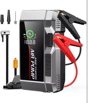 Aipoway 722898061580 7000amp Portable Jump Starter With Air Compressor Power Pack Car Battery Jumper Bo