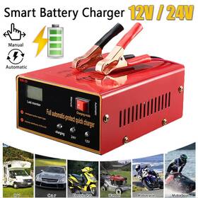 Airkoul 741802840172 Professional Maintenance Free Battery Charger 12v/24v 10a 140w For Electric Car