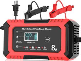 Aiyonfei 759172971365 12v 8a Battery Charger Smart Trickle And Maintainer Desulfato