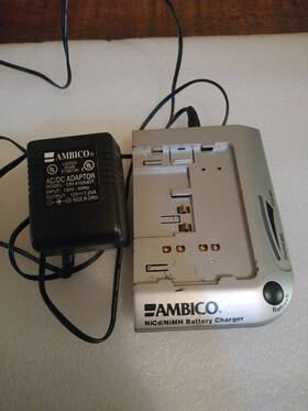 Ambico 088314019154 V-0915 Universal Camcorder Battery Charger For Sony Canon Panasonic