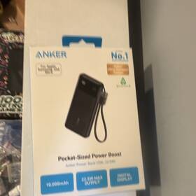 A1389h11-1 Anker Pocket-sized Power Boost Bank 10 000mah 22.5w Max Digital Display