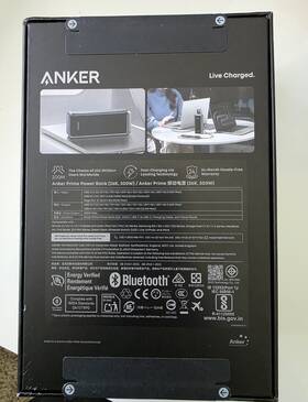 R-41129985 Anker Prime Power Bank 26000mah 300w Usb-c/a Fast Charging Dual-port