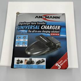 5025132-us Ansmann Digicharger Vario Pro Universal Battery Charger For Camera Batteries