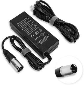 Antoble 445029718797 24v 2a 3-pin Xlr Connector Electronic Scooter Battery Charger For Go-go Elite Tr