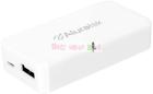 Apb11f Aluratek Slim Mah Power Bank Usb Charger White