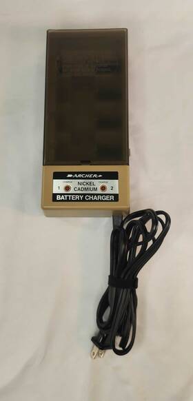 23-132a Archer 13-132a Nickel Cadmium Battery Charger Model A Aa C D 9v 6 Batteries