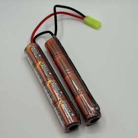 Uka-lt8.4v1600nd Armyairsoftguns Lancer Tactical Airsoft Nimh 8.4v 1600mah Nunchuck Battery Deans Connector