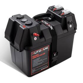Qc3.0 Autodunk 768484489161 Smart Battery Box 12v - With /pd Type-c Port/cig Socket/anderson Plug/d