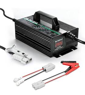 Autory 744337438043 Brand New 29.2v 20a Smart Charger Ac-dc For 24v 25.6v Lifepo4 Lithium Battery