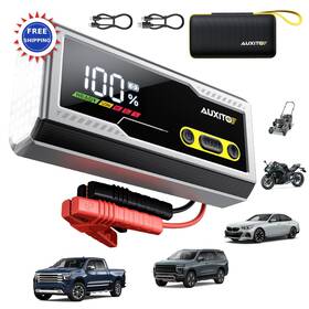 Usauxitody-t3-auxito-sy-0727a Auxito Jump Starter 6000a Portable Car Battery Jumper 12v With Led Display Modes