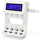 B10 Vyaime Smart Battery Chargers Aa Aaa Bay Rechargeable 6962943251328
