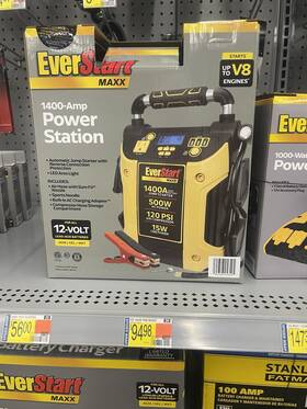 J5cpde Baccus Global Everstart Maxx Jump Starter Power Station 1200 Peak Battery Amps With 5