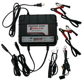 2-bank Banshee 840334237556 Smart Battery Charger 6v V 5a Agm Sealed Lead Acid Precision Charging