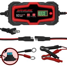 Banshee 840417404226 6v/12v Car And Motorcycle Battery 10 Amp Smart Charger