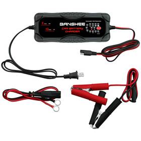Banshee 844199093807 24v Smart Battery Charger Auto Car Truck Multiple Stage Charging Cycles