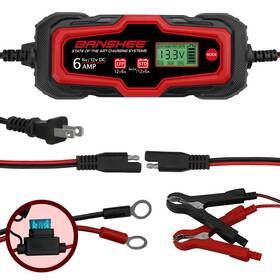 Bd03-z6.0a-d1-23 Banshee Charger Automatic Maintainer 6v 12v 6a Smart Float For Automotive Car Mo