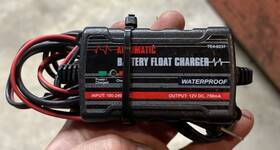 Te4-0219-11 Banshee Automatic Trickle Battery Charger 12v 6v 750ma Smart Maintainer