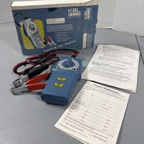 8100 Battery 021467083009 Kal Equip Tester Model Complete With Box And Manuals #a7