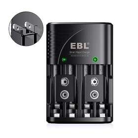 4784545634 Battery Rapid Smart Charger For Aa Aaa 9v Nimh Nicd Rechargeable Batteries 3in1