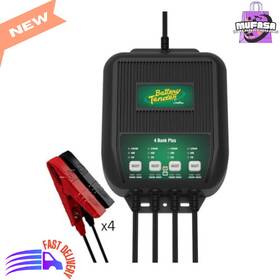 Battery Tender 768674096513 4 Bank Multibank Charger 5 Amp Smart 12v Multi And Maintainer