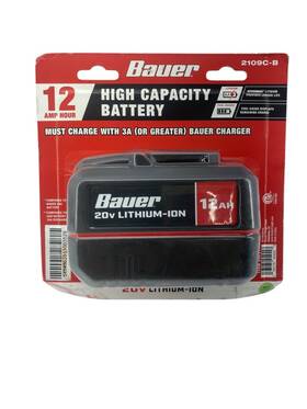 Wmp015598 Bauer Tools 2109c-b 20v Lithium Battery Pack Model 210c-b
