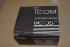 Bc-35 Icom Ac Battery Charger In Box